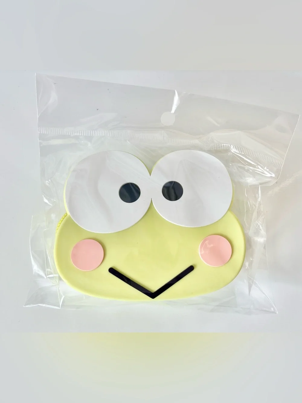 Kero Keroppi Silicone Coin-purse Bag Charm Keychain NWT Sanrio Japan Exclusive